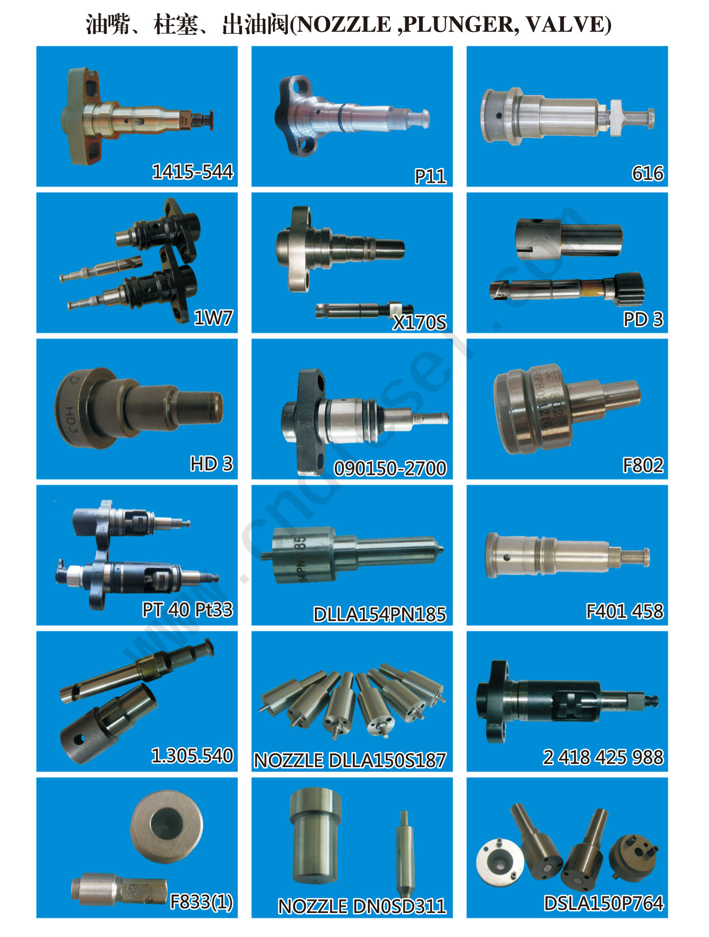 HONGBENG-PLUNGER CATALOG